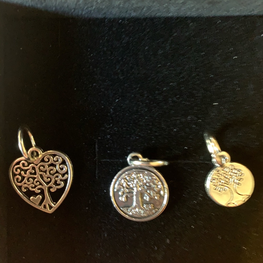 Tree of Life charms (3)- silver